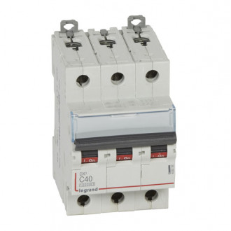 Автоматический выключатель DX3 - 16 кА 3П 40A тип C