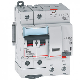 АВДТ DX3 - 10 кА 2П 10 А 10 мА