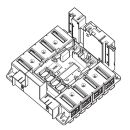 DPX³ 1600 Основание выключатель 3P, подключение спереди DPX³ 1600 Основание выключатель 3P, подключение спереди