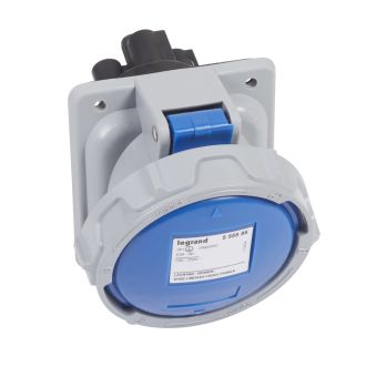 Розетка встроенная - 63А - 3К+З - 230В - IP67 (комплект 2 шт.)