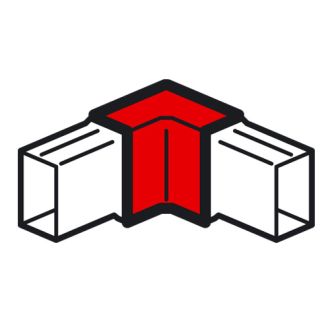 Внутренний угол для мини-каналов Metra 16x16, Legrand (IEK) 6381111