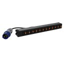 PDU - Блок распределения питания - 12 розеток С13 - шнур питания 3м - 19'' - 16А PDU - Блок распределения питания - 12 розеток С13 - шнур питания 3м - 19'' - 16А