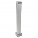 Мини-колонна алюминиевая Snap-On с крышкой из алюминия 1 секция, высота 0,68 м, цвет алюминий