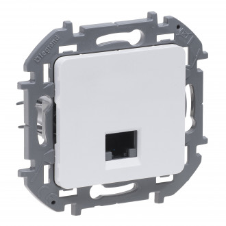 Розетка RJ 45 - категория 6 - UTP - INSPIRIA - белый