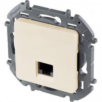 Розетка RJ 45 - категория 6 - UTP - INSPIRIA - Слоновая кость