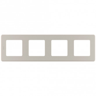 Рамка 4 поста шампань, Inspiria