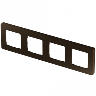 Рамка 4 поста бронза, Inspiria