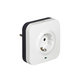Розетка + 2 х RJ45 с защитой от перенапряжения