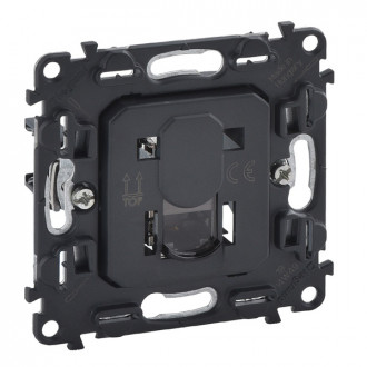 Розетка RJ-45 категории 6 STP, Valena In'Matic (комплект 5 шт.)