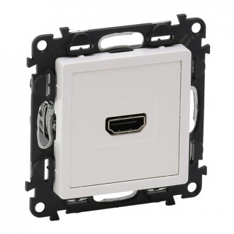 Розетки HDMI 1.3 с винтовыми клеммами белый, Valena Life