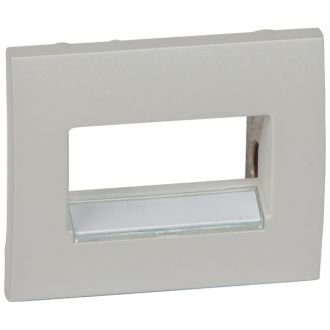 Лицевая панель для интернет розетки RJ-45 1 или 2 выхода перламутровая, Galea Life