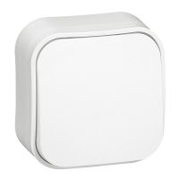 Выключатель простой белый, Quteo, Legrand (IEK) 7822001
