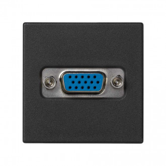 Разъем VGA HD15 мама модуль K45 цвета графит Simon K45