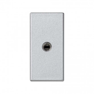 Разъем Mini-Jack 3,5 mm мама модуль K45 узкий цвета алюминий Simon K45