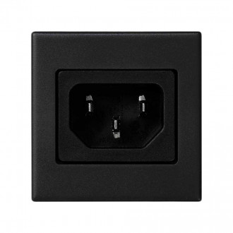 Модуль K45 с разъемом IEC320 папа цвета графит Simon K45