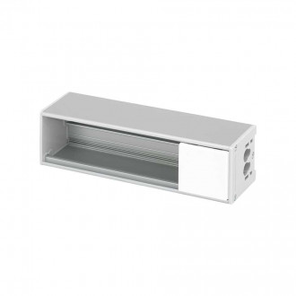 Офиблок Compact из алюминия на 3 механизма K45 белого цвета Simon K45