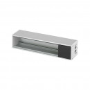 Офиблок Compact из алюминия на 4 механизма K45 цвета графит Simon K45