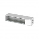 Офиблок Compact из алюминия на 4 механизма K45 белого цвета Simon K45