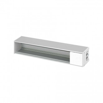 Офиблок Compact из алюминия на 5 механизмов K45 белого цвета Simon K45