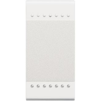 Livinglight Кнопка с винтовыми клемами, размер 1 модуль, цвет белый (комплект 10 шт.)
