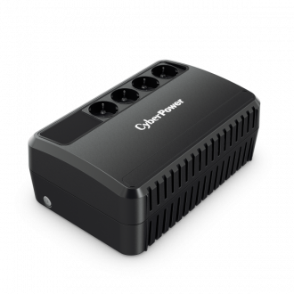 ИБП CyberPower BU1000E, Line-Interactive, 1000VA/600W, 4 Schuko розетки, Black, 0.4х0.3х0.3м., 7.8кг./ UPS Line-Interactive CyberPower BU1000E 1000VA/600W (4 EURO)