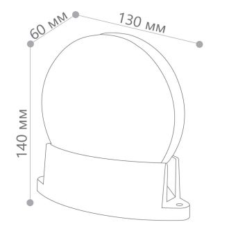 Светодиодный светильник для архитектурной подсветки Feron SP5001 85-265V, 6W, 2700К, IP54, 06333