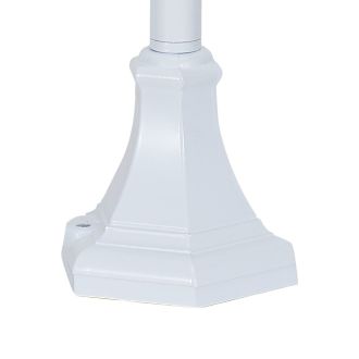 Светильник садово-парковый Feron 8110/PL8110 столб 100W E27 230V, белый, 11105