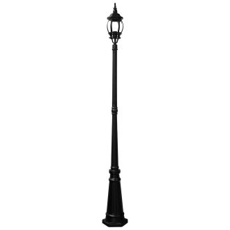 Светильник садово-парковый Feron 8111/PL8111 столб 100W E27 230V, черный, 11212