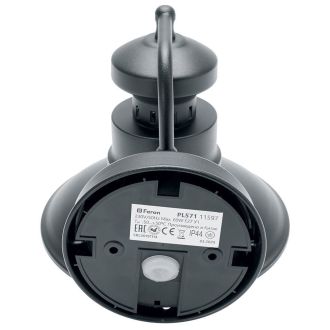 Светильник садово-парковый Feron PL571 на стену вниз 60W 230V E27, черный, 11597