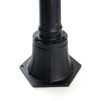 Светильник садово-парковый Feron PL526 столб 60W E27 230V, черный, 11621