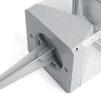 Светильник ландшафтный, Fumagalli DS1.561.000.LXG1K, 3W 230V GX53 серый, 11634