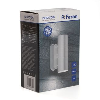 Светильник садово-парковый Feron DH0704, 2*GU10 230V, белый, 11673