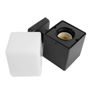 Светильник садово-парковый Feron DH0201, E27 230V, черный, 11680
