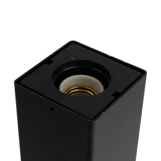 Светильник садово-парковый с розеткой Feron DH0206, столб, E27 230V, черный, 11682