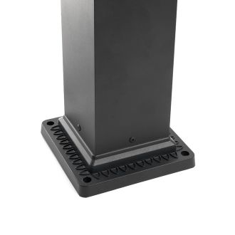 Светильник садово-парковый Feron PL676 столб 60W 230V E27, черный, 11691