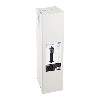 Светильник садово-парковый Feron PL676 столб 60W 230V E27, черный, 11691