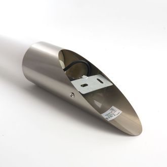 Светильник садово-парковый Feron DH021, Техно на стену вверх, 18W E27 230V, серебро, 11805