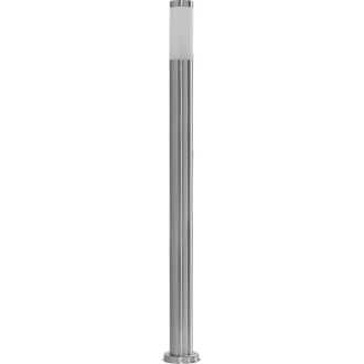 Светильник садово-парковый Feron DH022-1100, Техно столб, 18W E27 230V, серебро, 11808