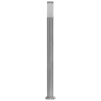 Светильник садово-парковый Feron DH022-1100, Техно столб, 18W E27 230V, серебро, 11808