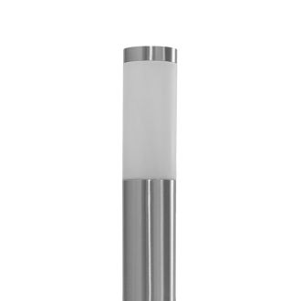 Светильник садово-парковый Feron DH022-1100, Техно столб, 18W E27 230V, серебро, 11808
