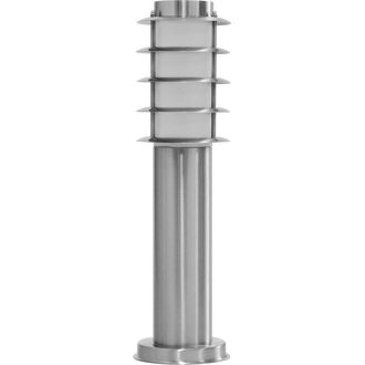 Светильник садово-парковый Feron DH027-450, Техно столб, 18W E27 230V, серебро, 11815