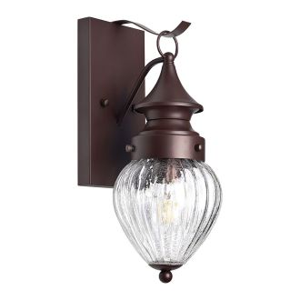 Светильник садово-парковый Feron PL540 на стену вниз 60W E27 230V, коричневый, 11890