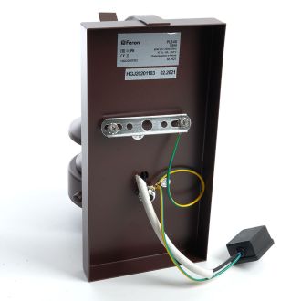 Светильник садово-парковый Feron PL540 на стену вниз 60W E27 230V, коричневый, 11890