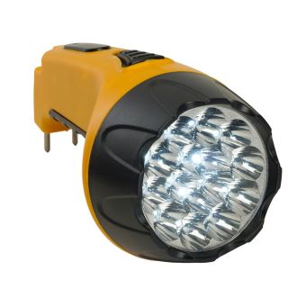 Фонарь аккумуляторный, 15 LED DC (свинцово-кислотная батарея), желтый, TH2295 (TH93C), Feron, 12653