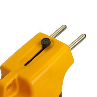 Фонарь аккумуляторный, 15 LED DC (свинцово-кислотная батарея), желтый, TH2295 (TH93C), Feron, 12653