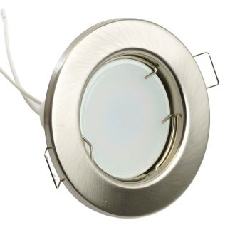 Светильник встраиваемый Feron DL10 потолочный MR16 G5.3 титан, 15112