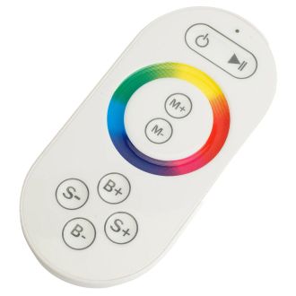 Контроллер для светодиодной ленты с П/У белый, 12-24V, LD56, Feron, 21558