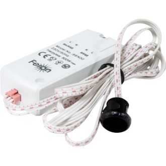 Датчик движения 230V 500W 5-8см 30° белый с 1.5м кабелем SEN30, Feron, 22068