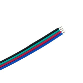 Соединительный провод для светодиодных лент RGB/10мм, LD105, Feron, 23067 (комплект 10 шт.)