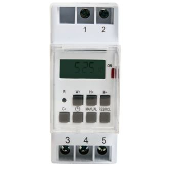 Таймер реле времени на DIN-рейку Feron TM41 3500W/16A, 23248
